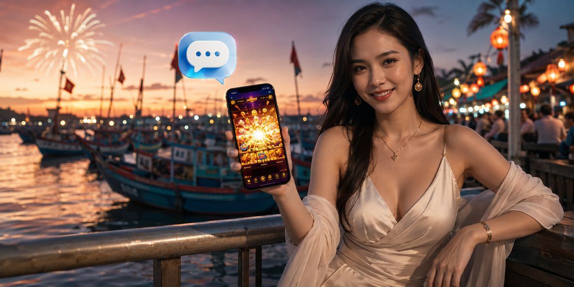 Chơi Slot game trực tuyến tại bãi biển Mũi Né qua 1858