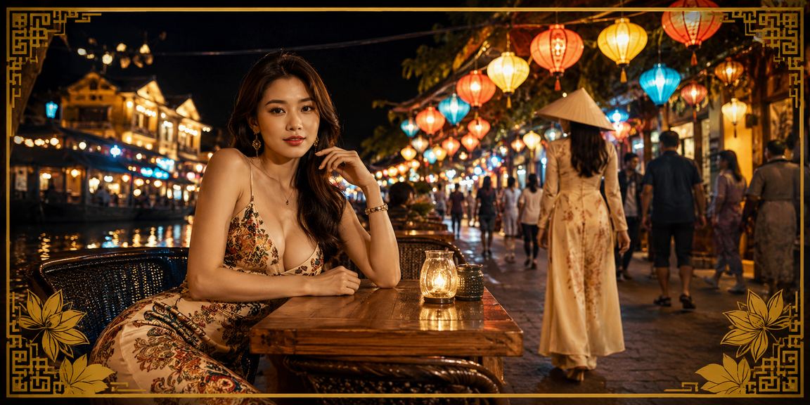 Người dùng trải nghiệm game trực tuyến tại Phú Quốc bên tách cà phê buổi sáng